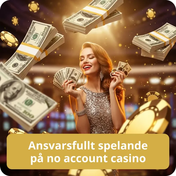 Ansvarsfullt spelande på no account casino